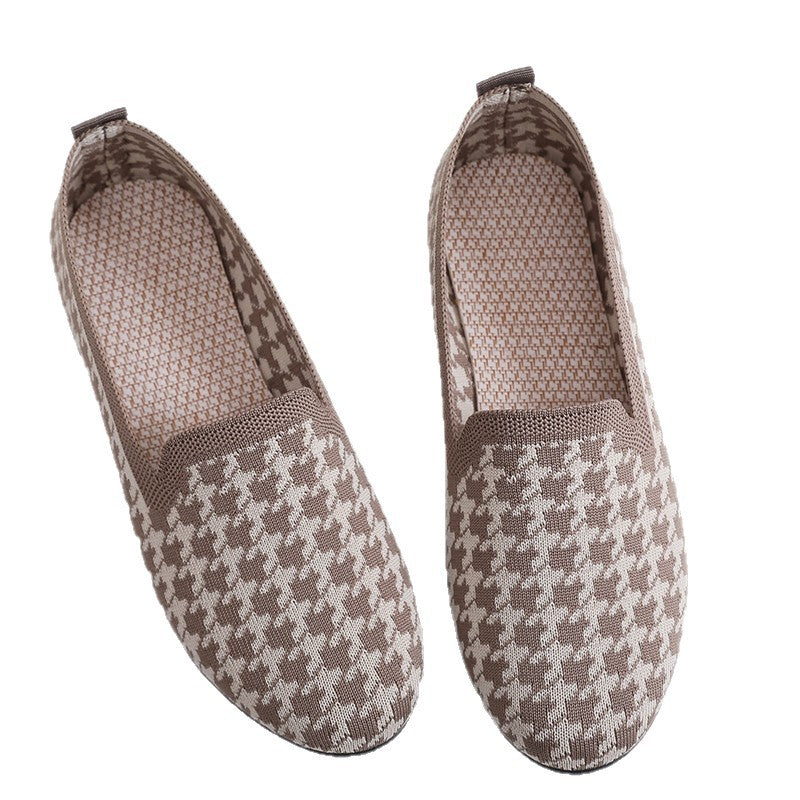 Damen elegante Mokassins mit rutschfester Sohle R&B