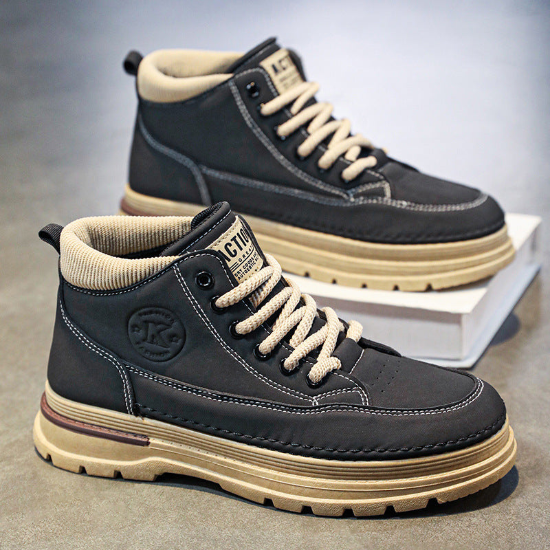 Damen High-Top Sneaker mit komfortabler Polsterung und strapazierfähigem Obermaterial