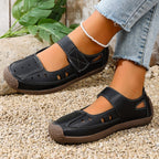 Damen Komfortable Sandalen mit verstellbarem Klettverschluss und atmungsaktiver Oberflächenstruktur
