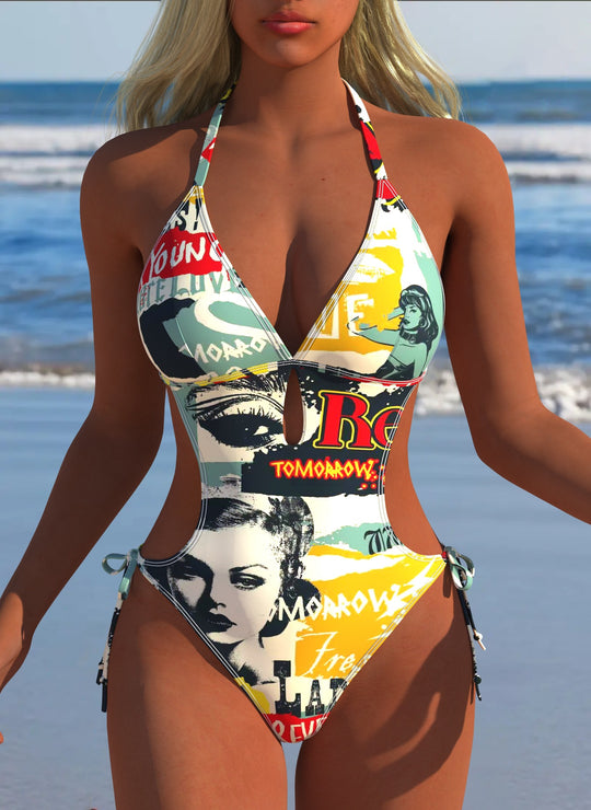 Damen Badeanzug R&B