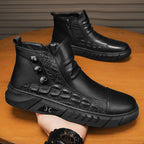 Damen Stiefeletten mit praktischem Reißverschluss und robustem Profil R&B