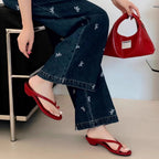 Damen Riemensandalen mit flexiblem Fußbett und eleganter Schnallenakzentgestaltung R&B