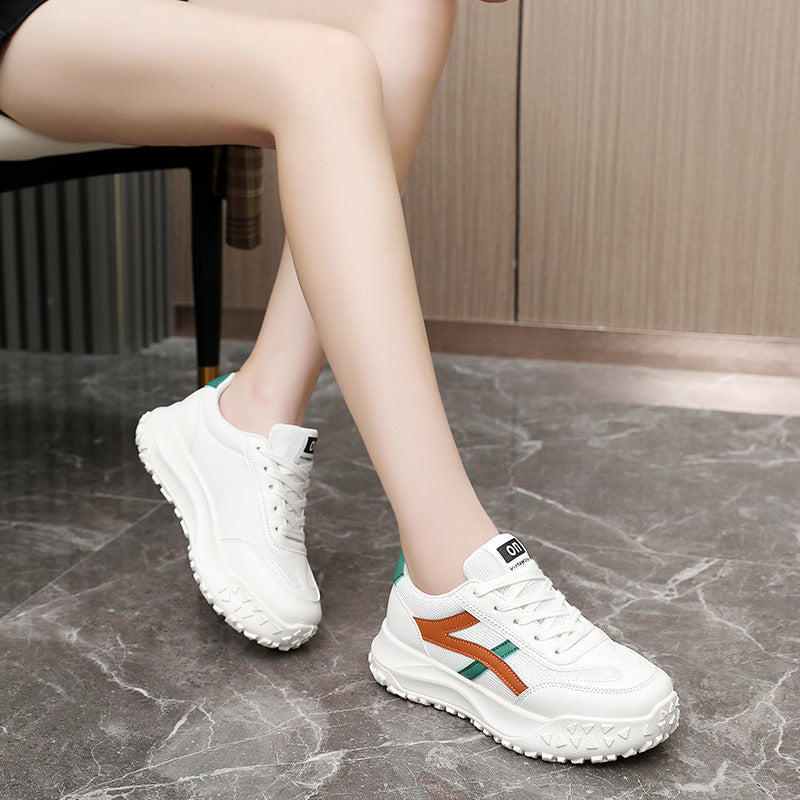 Damen Sportliche Komfort-Sneaker mit rutschfestem Profil und atmungsaktiver Obermaterialstruktur R&B