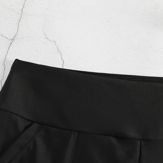 Damen Badeshorts mit hohem Bund und Seitentaschen R&B