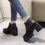 Damen Chunky Chelsea Boots mit robustem Profil und elastischen Einsätzen R&B