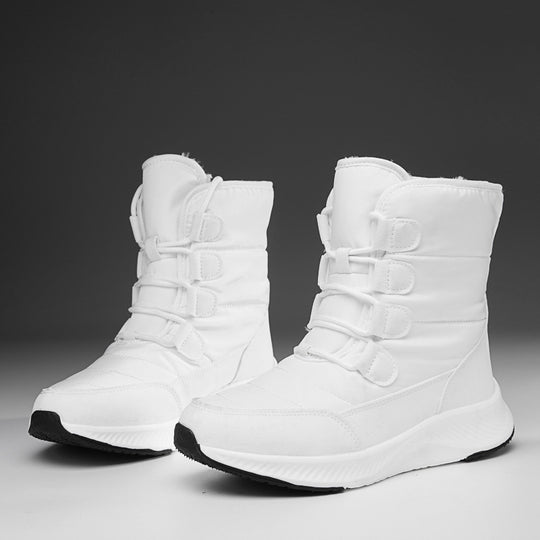 Damen Winterliche Sneaker Boots mit isolierendem Innenfutter und rutschfester Sohle R&B