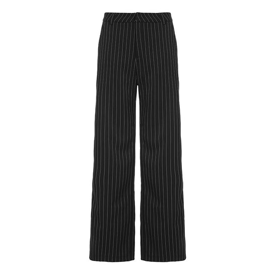 Damen Bustier-Oberteil mit feinen Streifen und eleganten Knopfdetails R&B