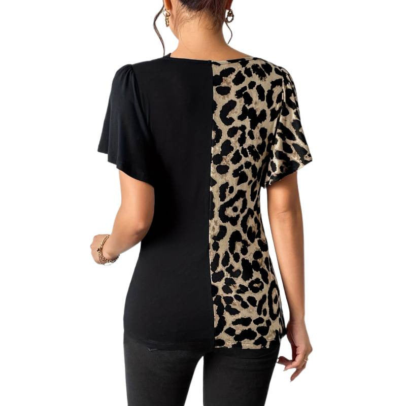 Damen Trendiges Oberteil mit asymmetrischem Design und raffinierten Cut-Outs R&B