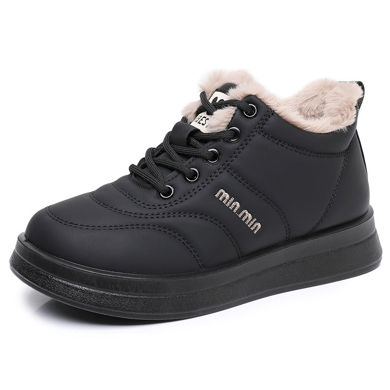 Damen Sportliche Winter Sneakers mit warmem Futter und robuster Sohle R&B