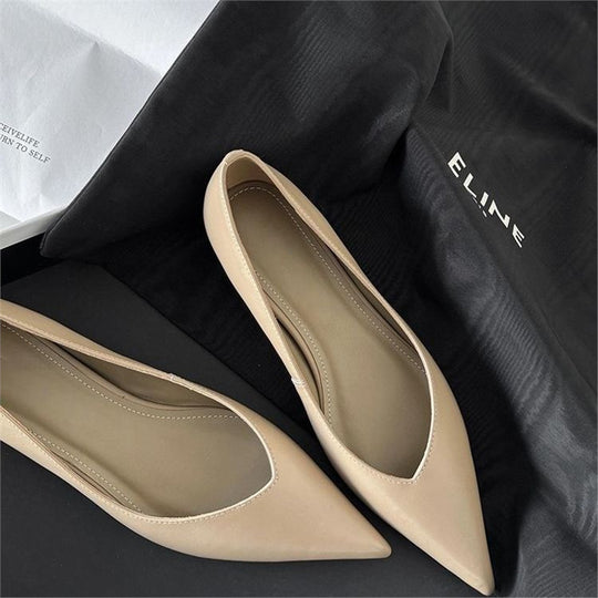 Damen Spitzenschuhe mit elegantem Ausschnitt R&B