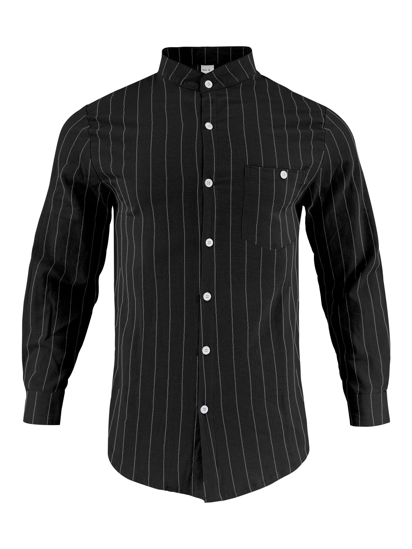 Herren Hemd mit modernem Streifenmuster R&B