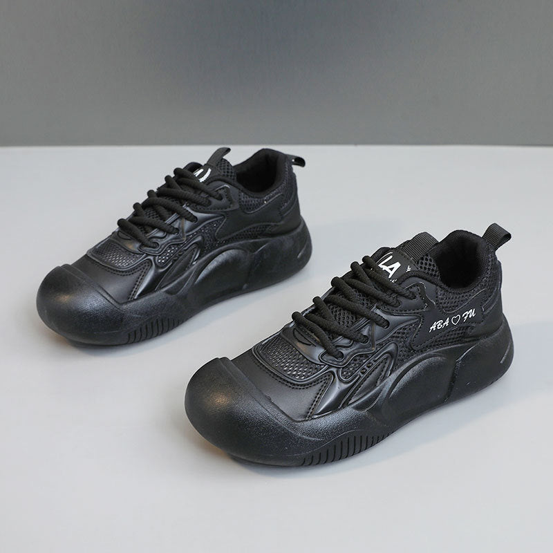 Damen sportliche Sneakers mit atmungsaktiven Mesh-Einsätzen und dämpfendem Sohlenprofil R&B