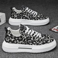 Damen Komfortable Sneakers mit trendigem Blumendruck R&B