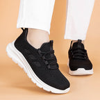 Damen Komfortable Laufsneaker mit atmungsaktivem Mesh-
