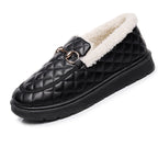 Damen bequeme, gefütterte Clogs mit modischem Steppdesign