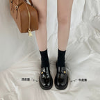 Damen elegante Slipper mit modischer Schnalle und bequemer Sohle R&B