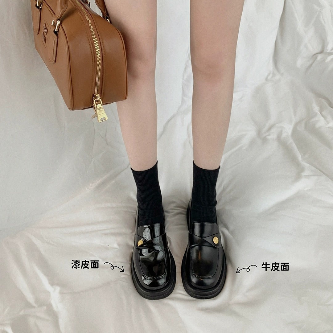Damen elegante Slipper mit modischer Schnalle und bequemer Sohle R&B