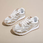 Damen Sportlich-elegante Mesh-Sneaker mit atmungsaktiver Sohle R&B