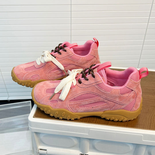 Damen Sportliche Sneakers mit atmungsaktivem Mesh und rutschfester Sohle R&B