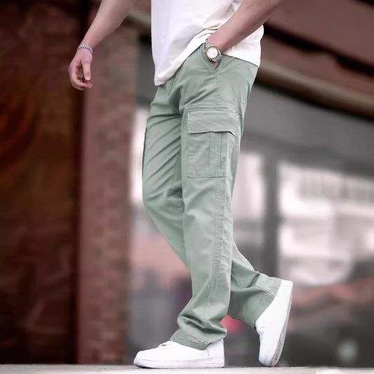 Herren Cargo-Hosen mit multifunktionalen Taschen und atmungsaktivem Stoff R&B
