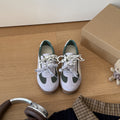 Damen Sportliche Sneakers mit atmungsaktivem Mesh-Obermaterial und robustem Gummiboden