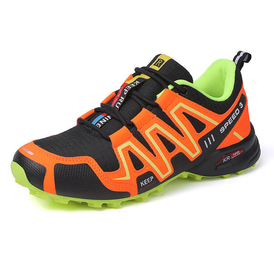 Damen Trailrunning-Schuhe mit strapazierfähigem Obermaterial und rutschfester Sohle R&B