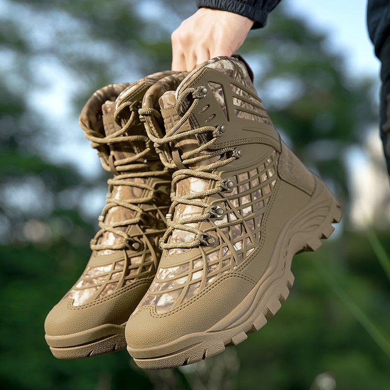 Herren Multifunktionale Camo-Trekkingstiefel