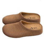 Damen bequeme Slipper aus atmungsaktivem Textilmaterial R&B