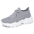 Damen Sportliche Knit Sneakers mit rutschfester Sohle R&B