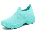 Damen Atmungsaktive Strick-Sneaker mit flexiblem Sohlenkomfort R&B
