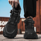 Damen Schnürstiefel mit rutschfester Sohle und innovativem Verschlusssystem R&B