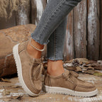 Damen Mokassins mit weichem Wildleder und rutschfester Sohle R&B