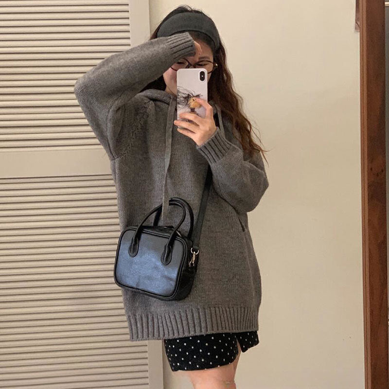 Damen Kapuzenpulli im Oversized-Design R&B