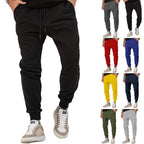 Herren bequeme Sweatpants mit elastischem Bund und seitlichen Eingrifftaschen R&B