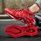 Damen moderne Sport-Sneaker mit innovativer Dämpfungstechnologie und atmungsaktivem Obermaterial