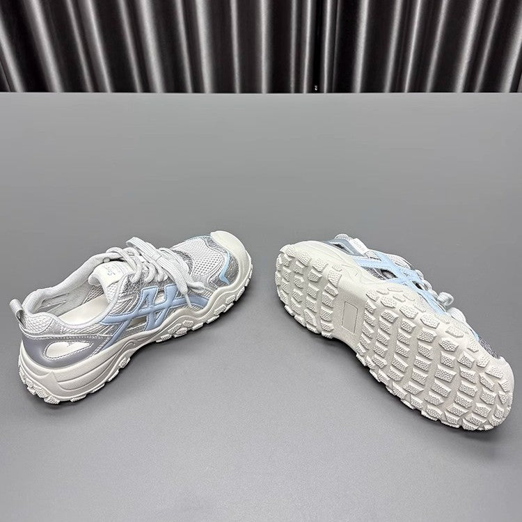 Damen sportive Lifestyle-Sneaker mit atmungsaktiver Mesh-Oberfläche und hochwertiger Dämpfungstechnologie R&B