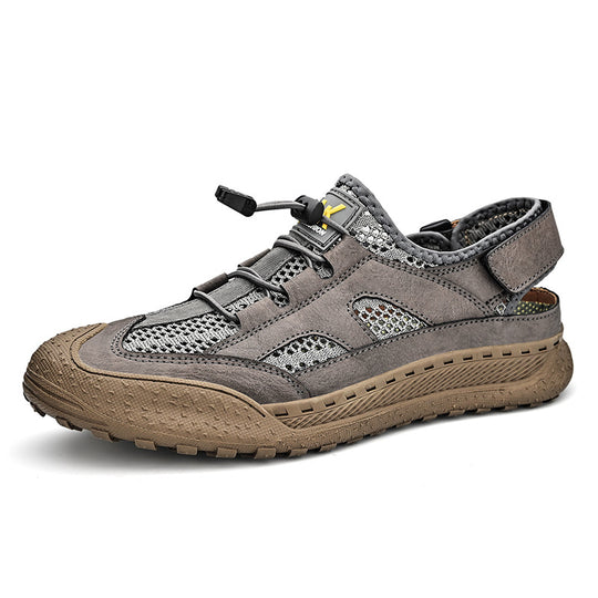 Damen Atmungsaktive Outdoor-Sandalen mit verstellbarem Riemen und rutschfester Sohle R&B