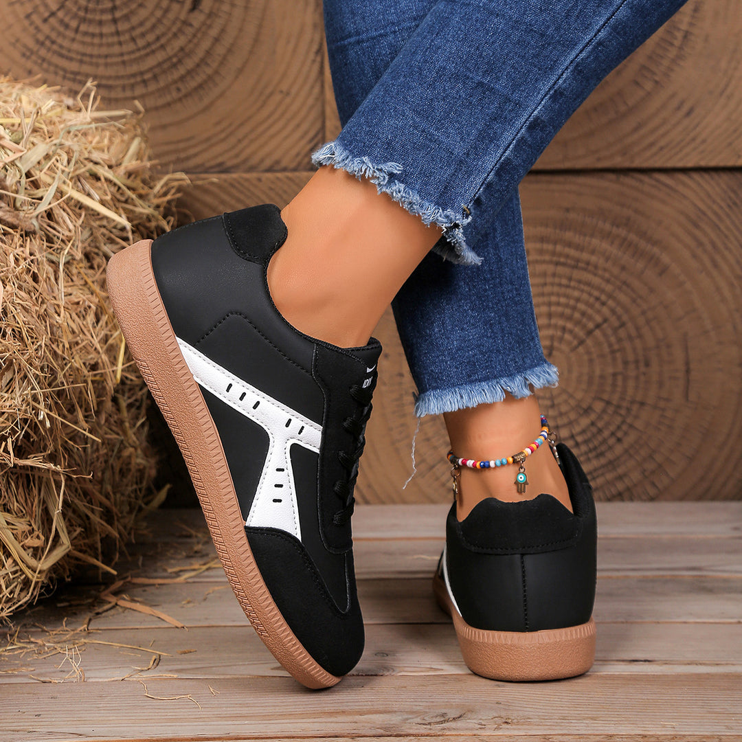 Damen Freizeitschuhe mit modernem Textil-Obermaterial und rutschfester Gummisohle R&B