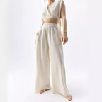 Damen Lässiger Two-Piece Jumpsuit R&B