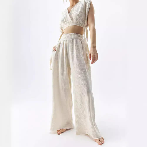 Damen Lässiger Two-Piece Jumpsuit R&B