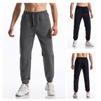 Herren lässige Jogginghose aus atmungsaktivem Material mit elastischem Bund und praktischem Taschen-Design