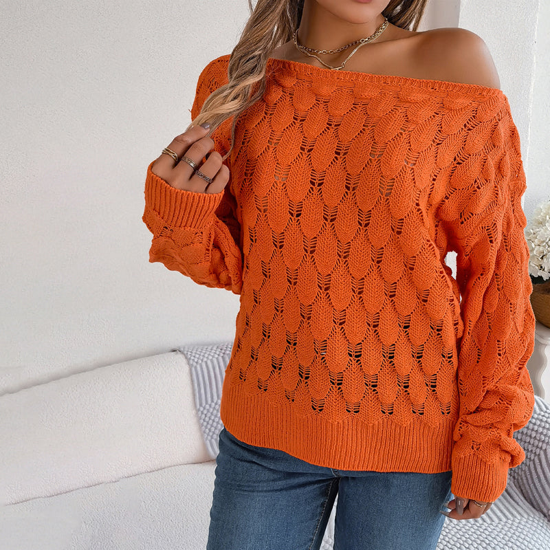 R&B | Hohlstrickpullover Mit Feinem Detailmuster
