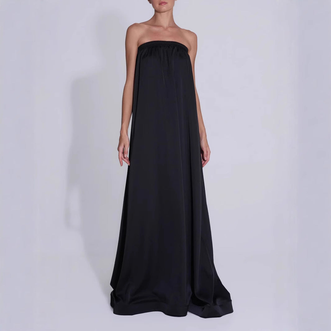 Damen Elegantes Maxikleid mit floralem Design und elastischem Oberteil R&B