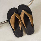 Damen Zehentrenner-Sandalen mit ergonomischem Fußbett und rutschfester Sohle R&B