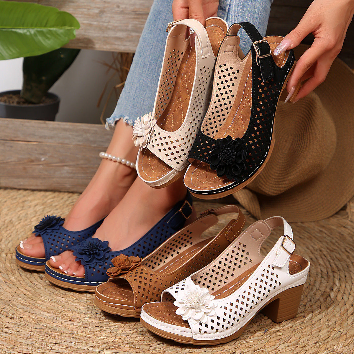Damen Sandalen