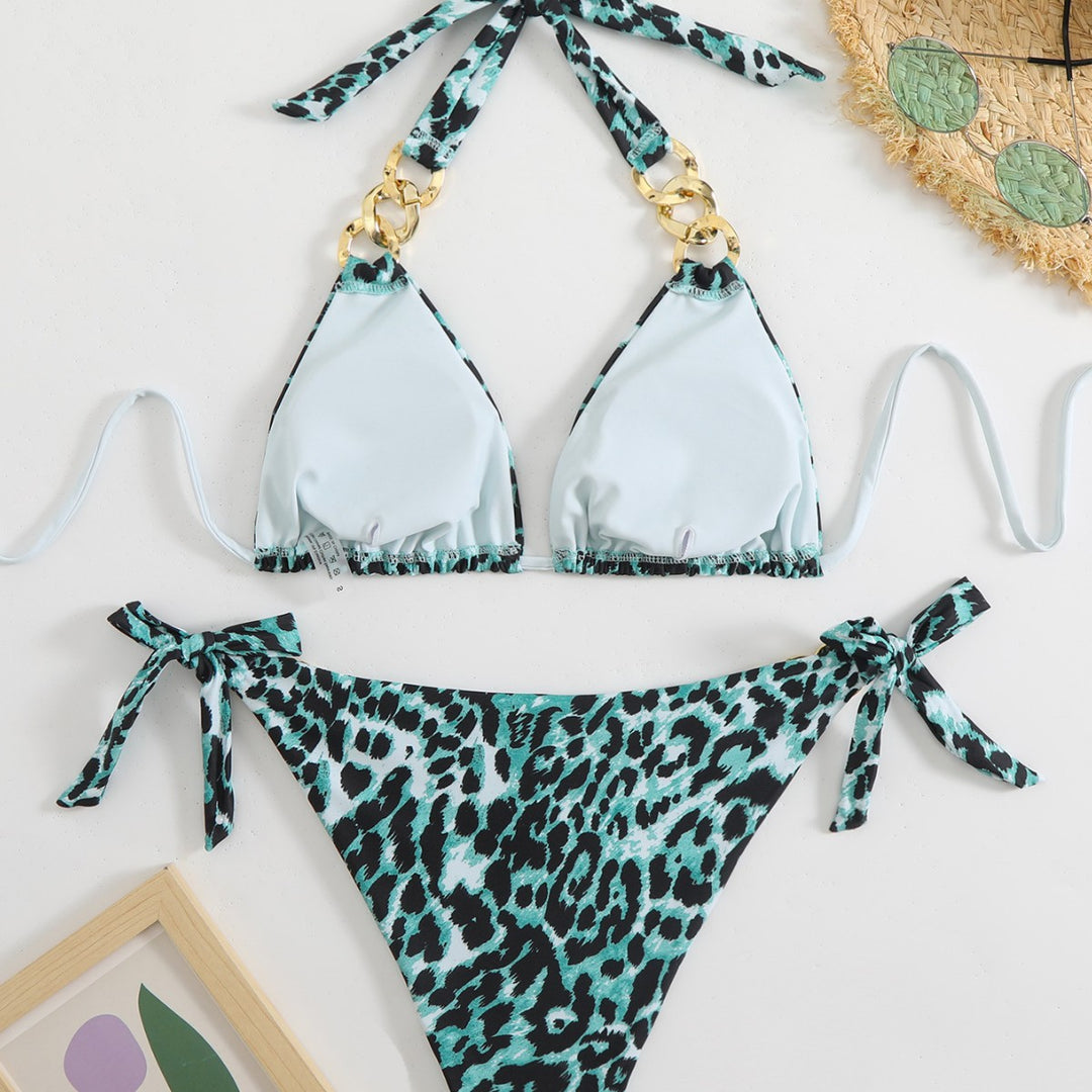 Damen Bikiniset mit eleganten Kettenakzenten R&B