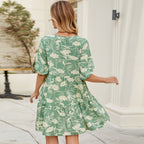 Damen Sommerkleid mit floralen Mustern R&B