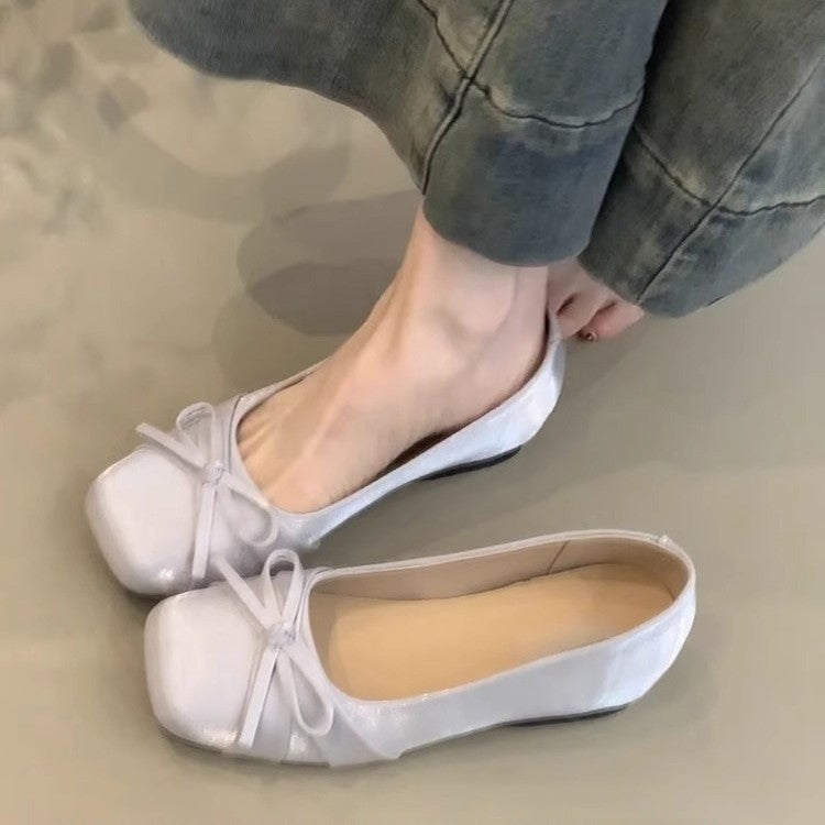 Damen Ballerinas mit dekorativem Schleifendetail und komfortablem Fußbett R&B