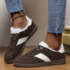Damen Sneaker mit warmem Innenfutter und rutschfester Sohle