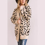 Damen Raglan-Cardigan mit stylischem Punktmuster R&B